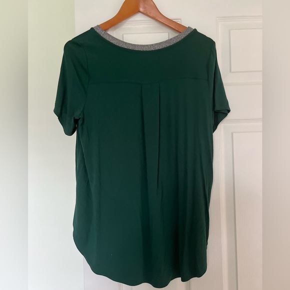 Alfani Round Hem Embellished Tee Sz 1x - Picture 2 of 3